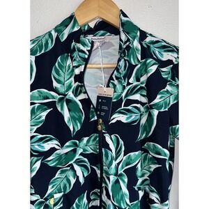 New Tommy Bahama Jacket Size Small UPF 50 Full Zip Floral Golf Tennis Pickleball